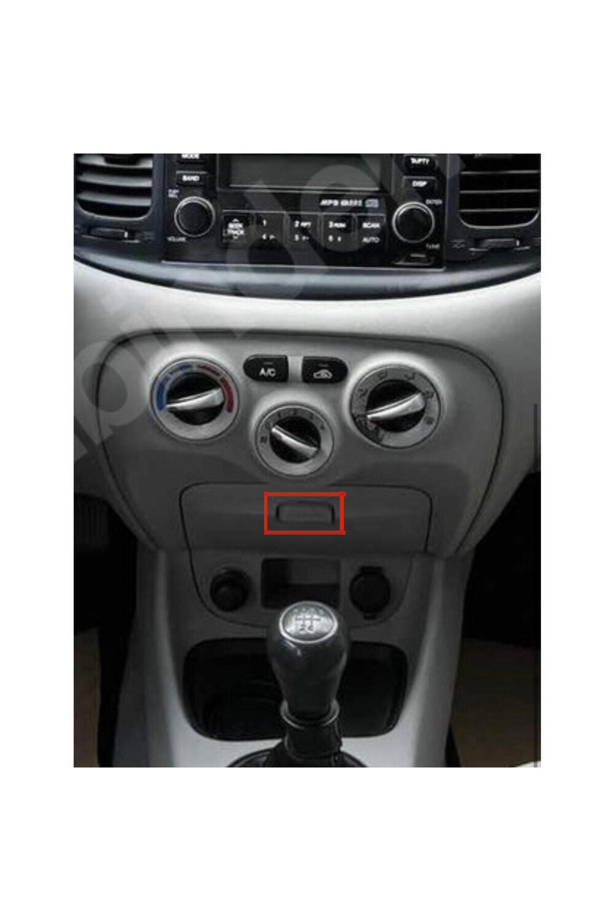 Hyundai Accent Era Aschenbecherknopf