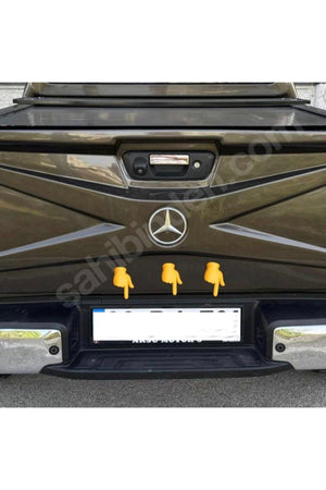 Mercedes X class rear license plate light sockets