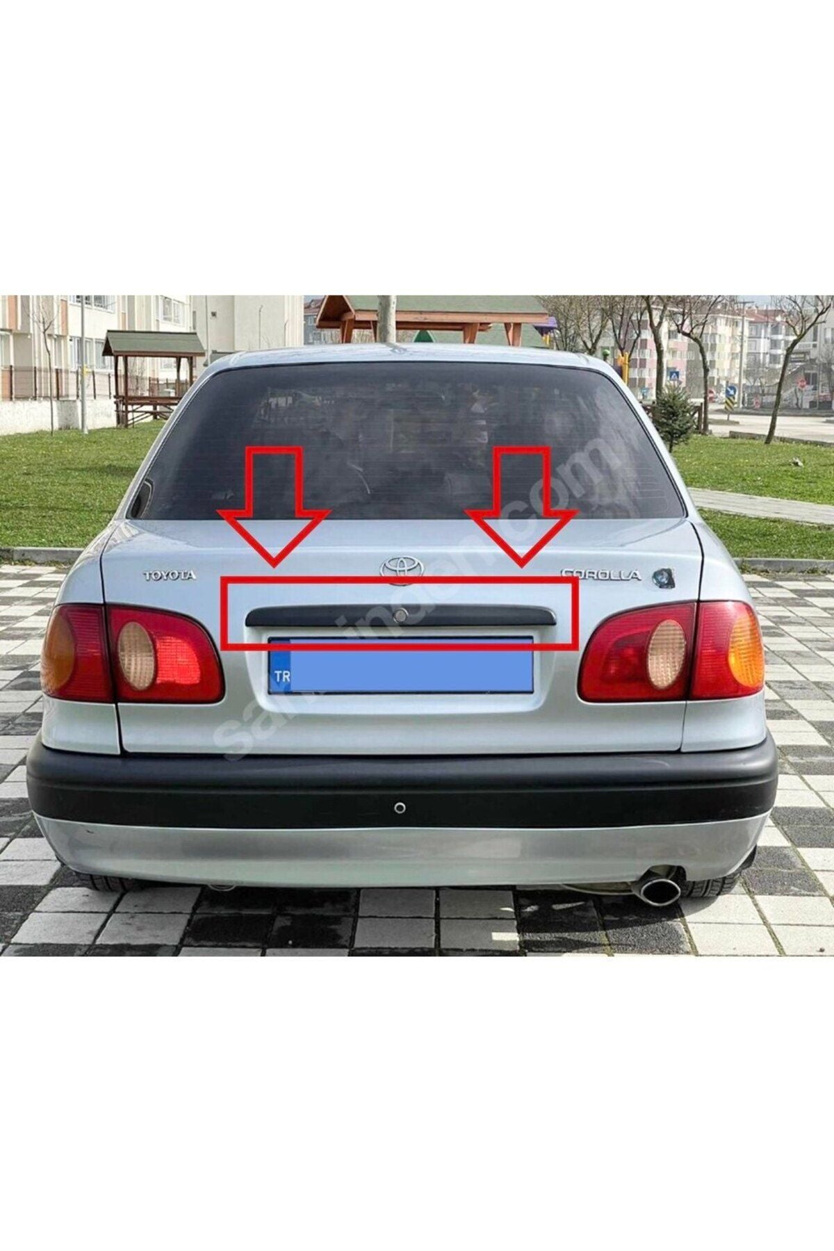 Toyota Corolla Terra Kennzeichenleiste hinten