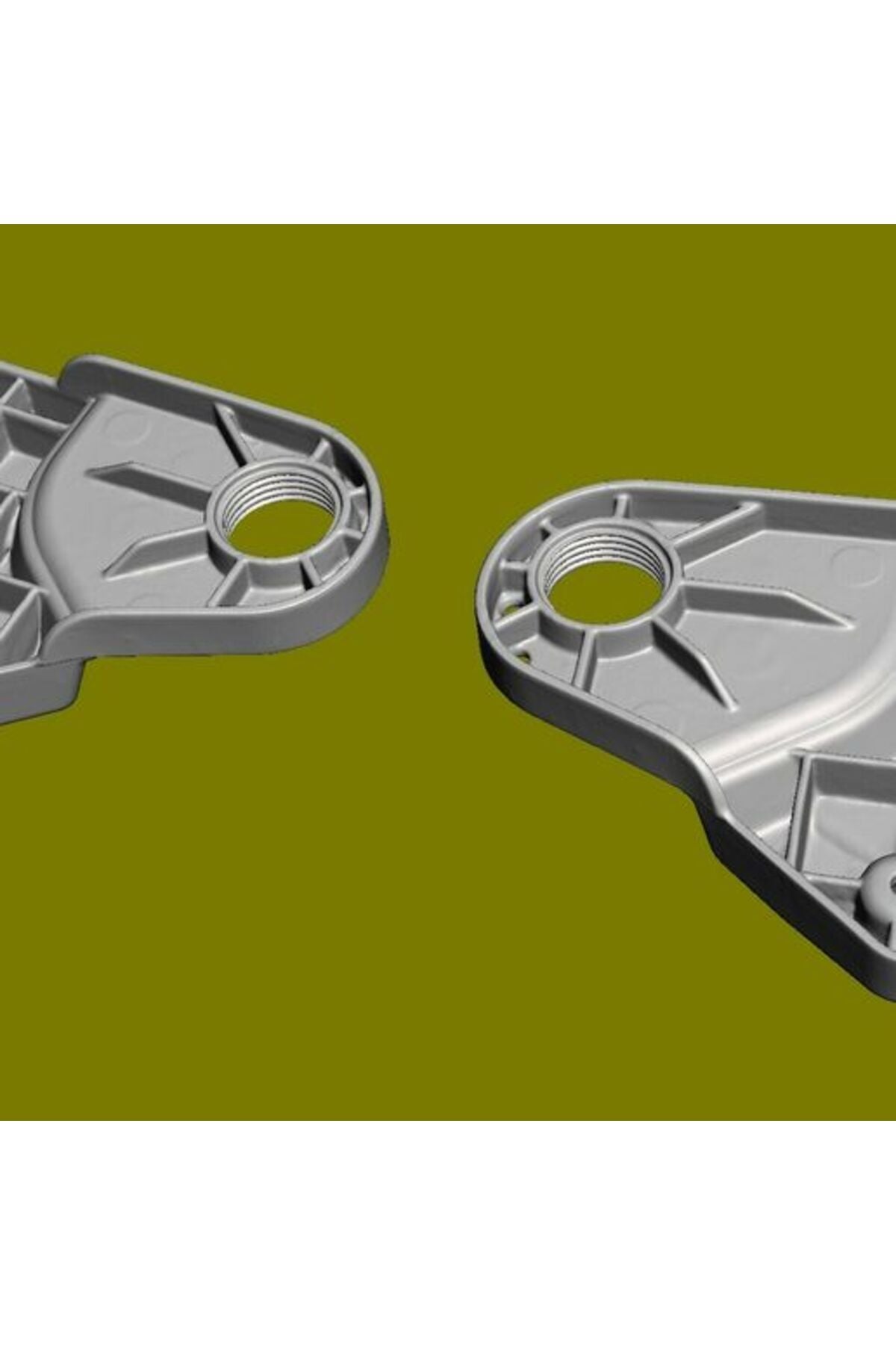 Mercedes headlight mounting bracket (left+right)