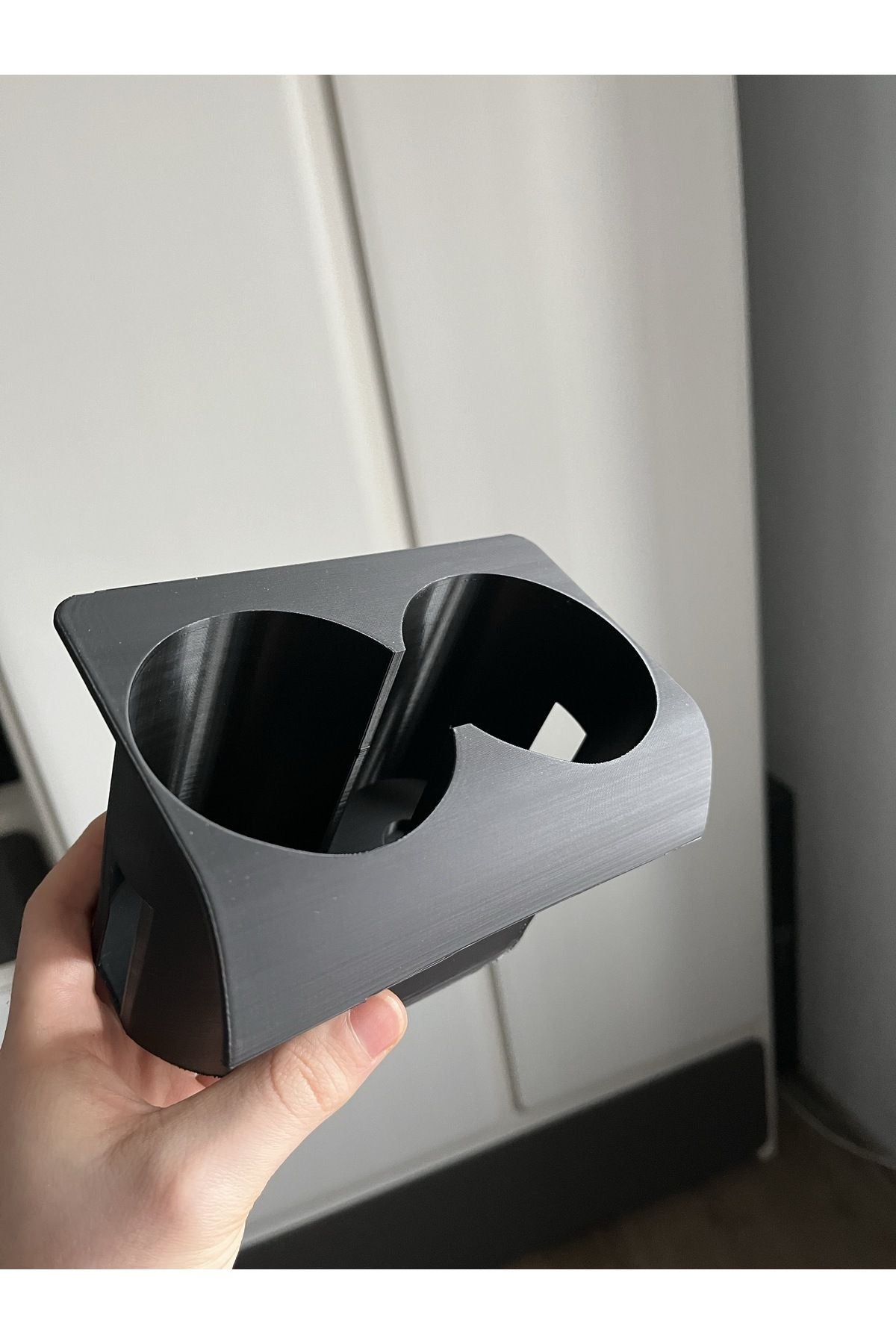 BMW E46 compatible rear ashtray cup holder (black)