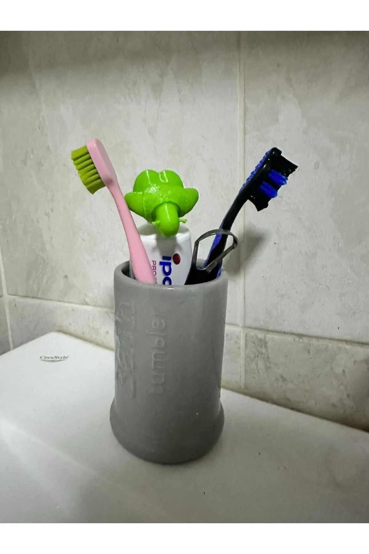 Zfrgroup Shrek Toothpaste Cover - Funny Toothpaste Cover
