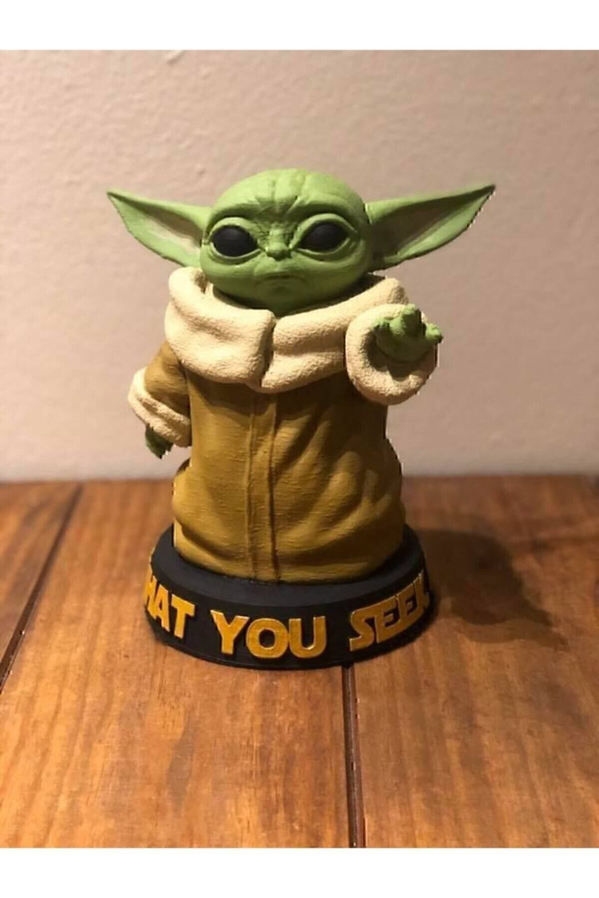 Baby Yoda Figur Baby Yoda Farbfigur/Fanart