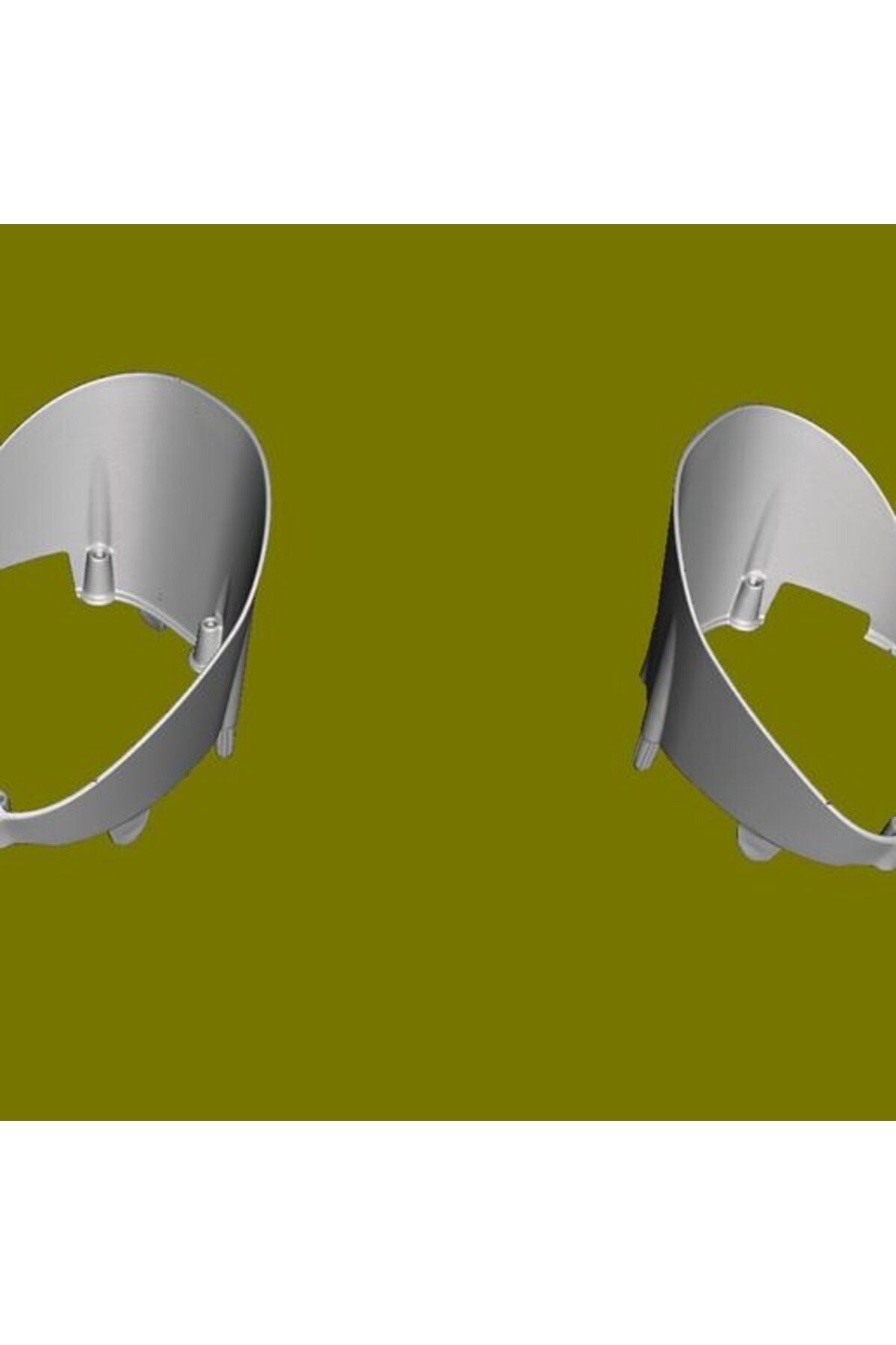 Renault Grand Scenic bumper fog light frame