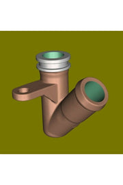 Mercedes cooling system flange