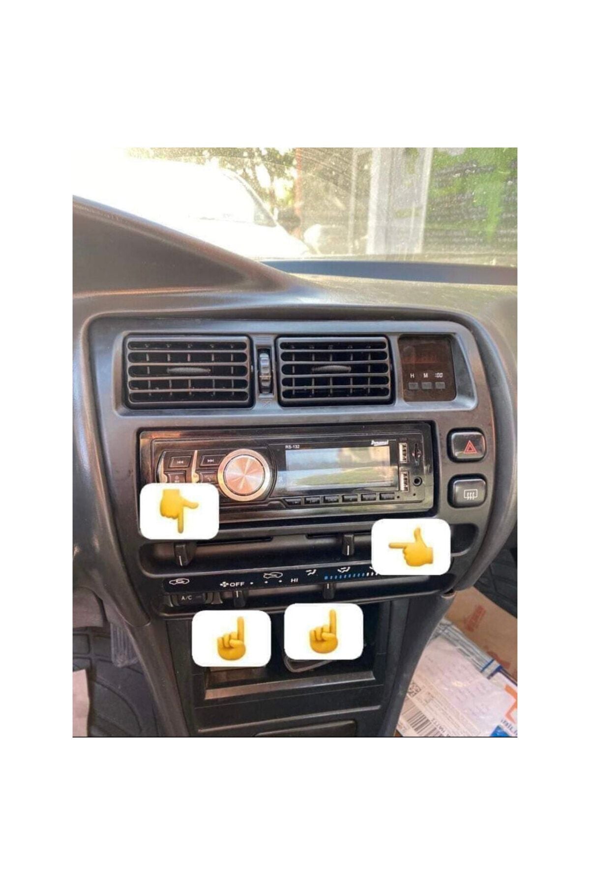 Toyota Corolla Legend Karosserieheizungstasten 93-99 Kompatibel