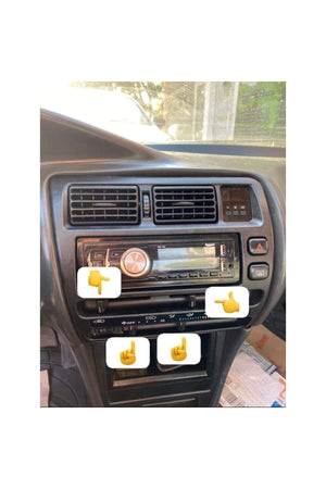Toyota Corolla Legend Karosserieheizungstasten 93-99 Kompatibel