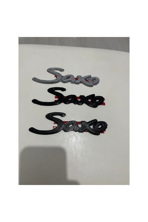 Saxo emblem badge