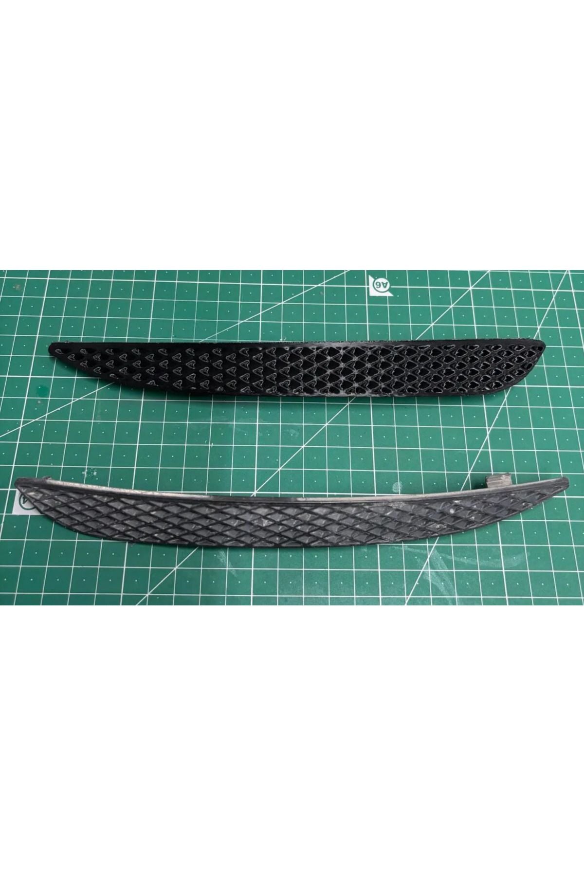 Under the Ford Kuga headlight grille