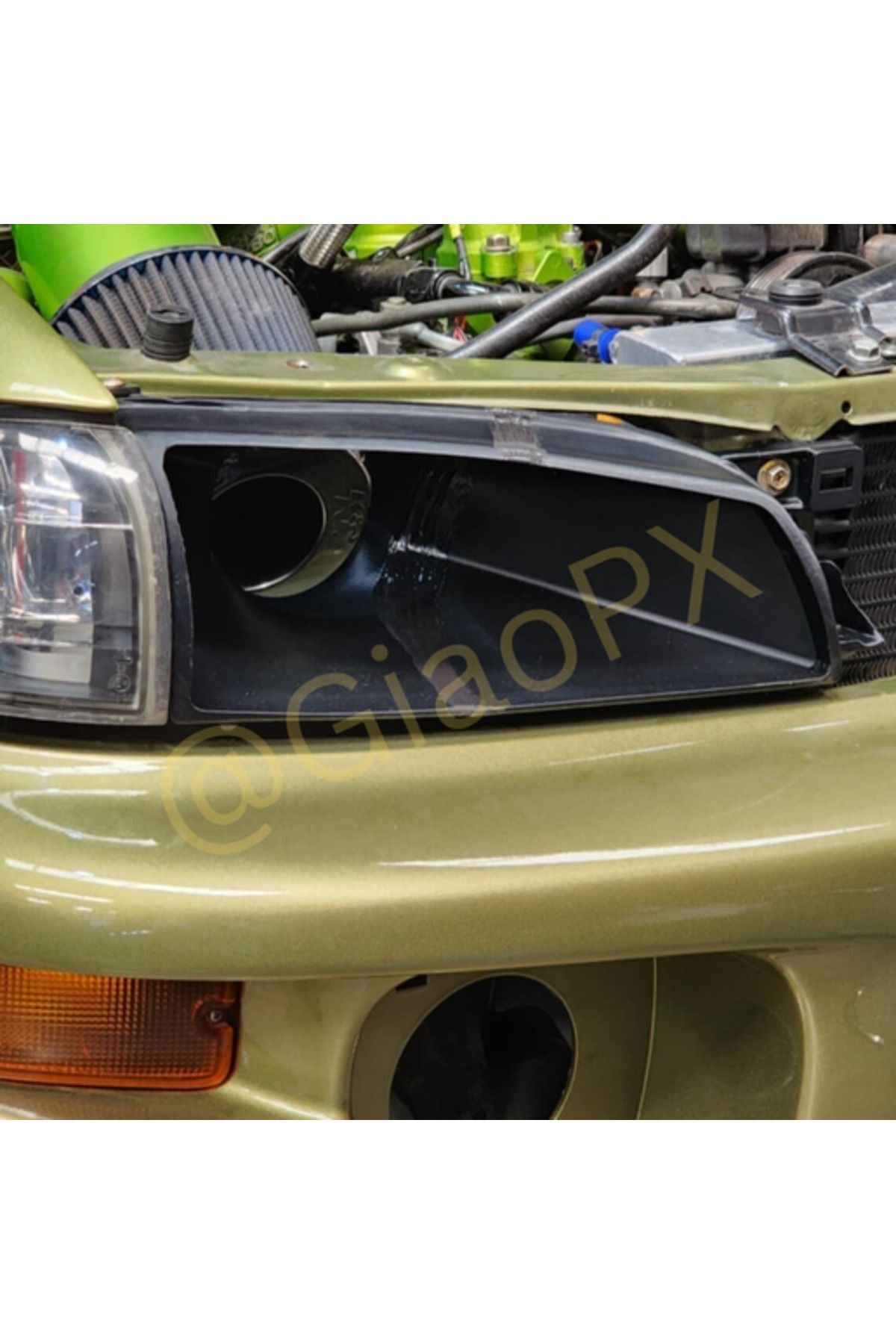 Subaru Impreza GC8 V5 V6 Scheinwerfer-Lufteinlass mit großer Öffnung