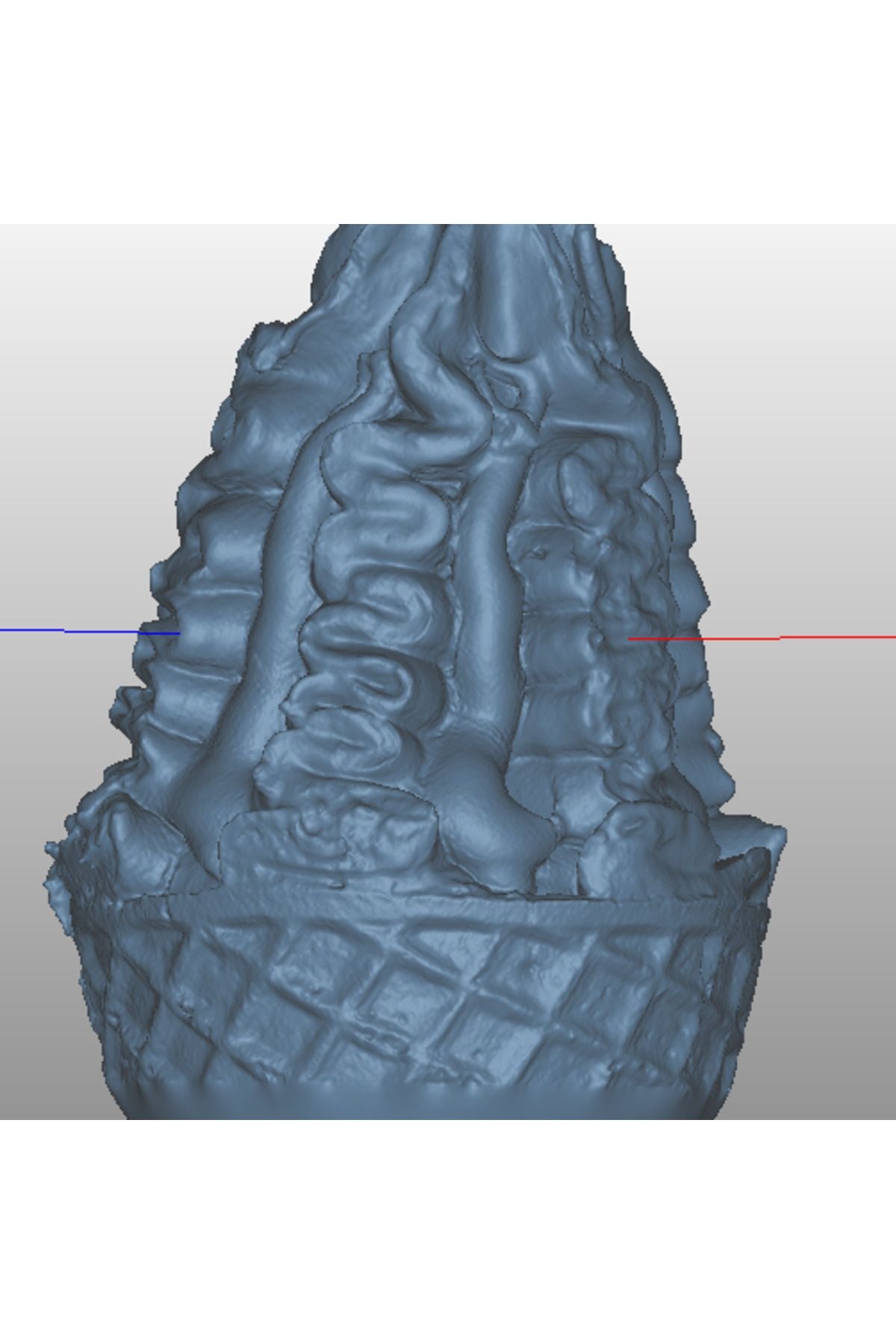 Ice cream (probably ornamental object)