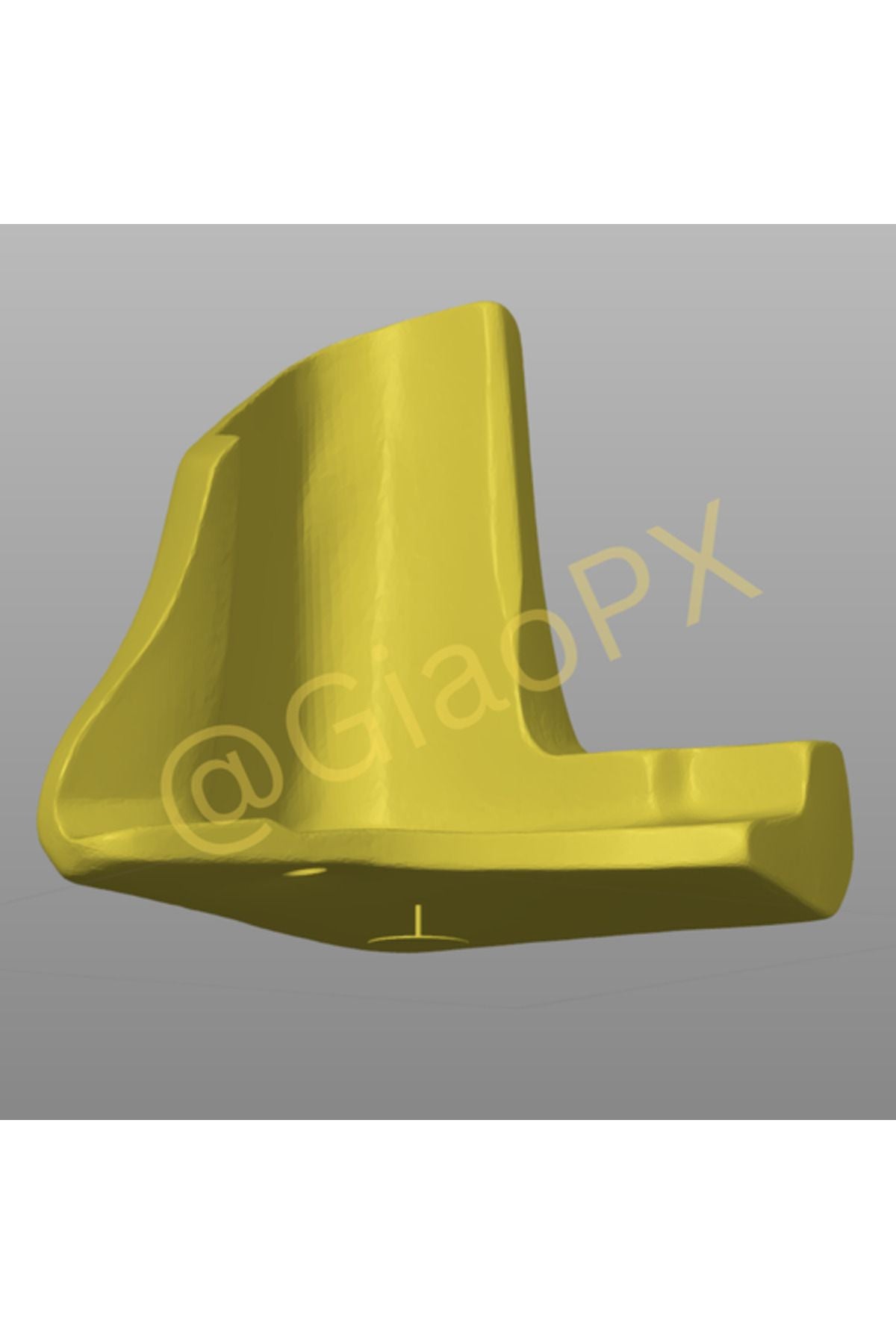 Subaru Impreza GC8 front aero guard 3D scanned model