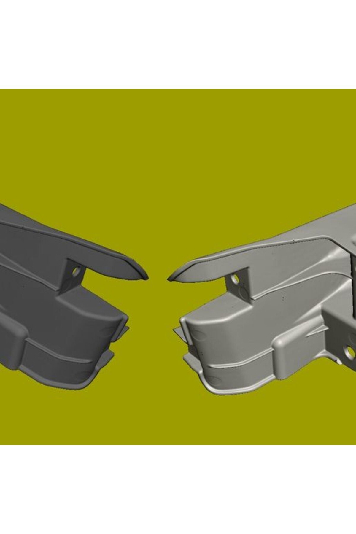Hyundai Kona front bumper bracket (left+right)