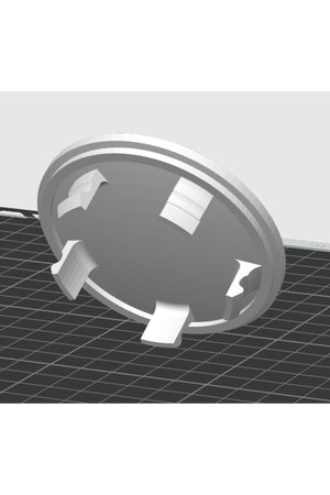 Porsche Radnabendeckel (Techart)