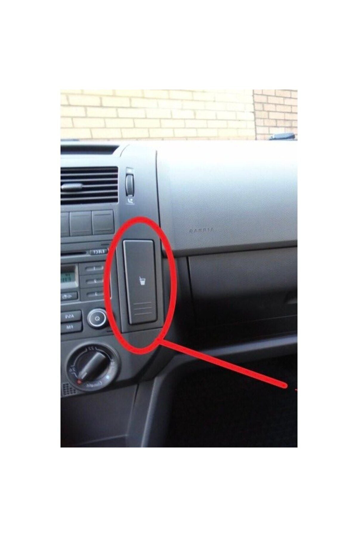 Polo 2006-2009 Compatible cup holder