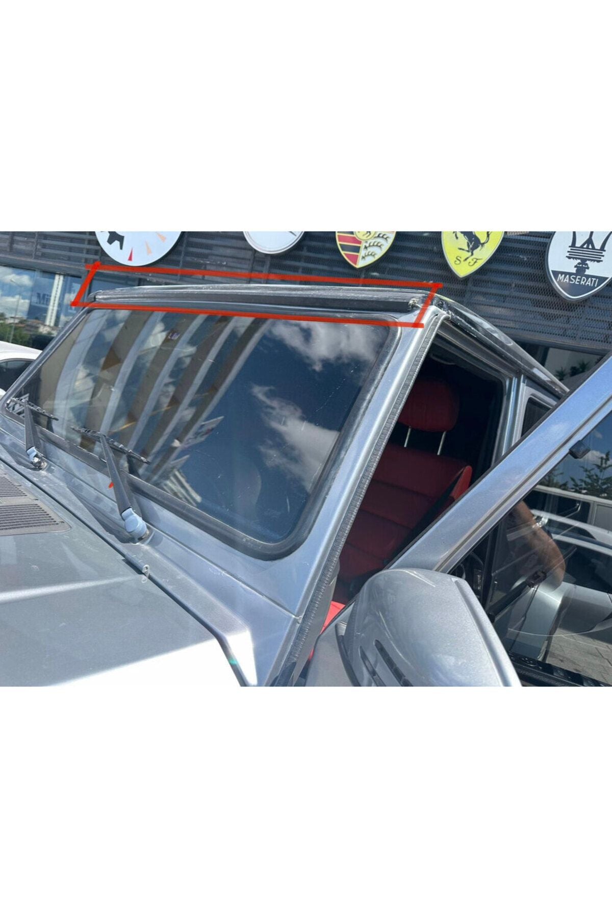 Mercedes G-Klasse Stirnleiste kompatibel
