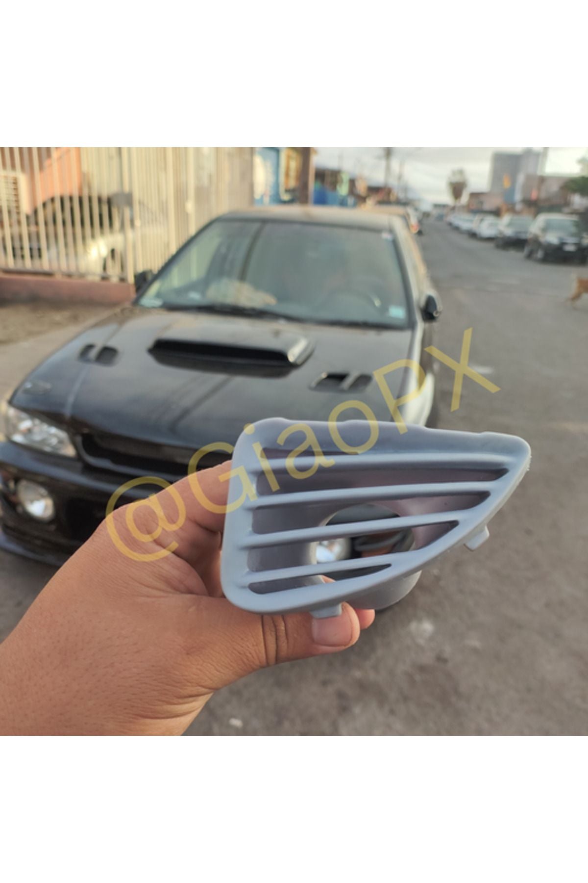 Subaru Impreza GC8 front bumper lower air duct (ducted)