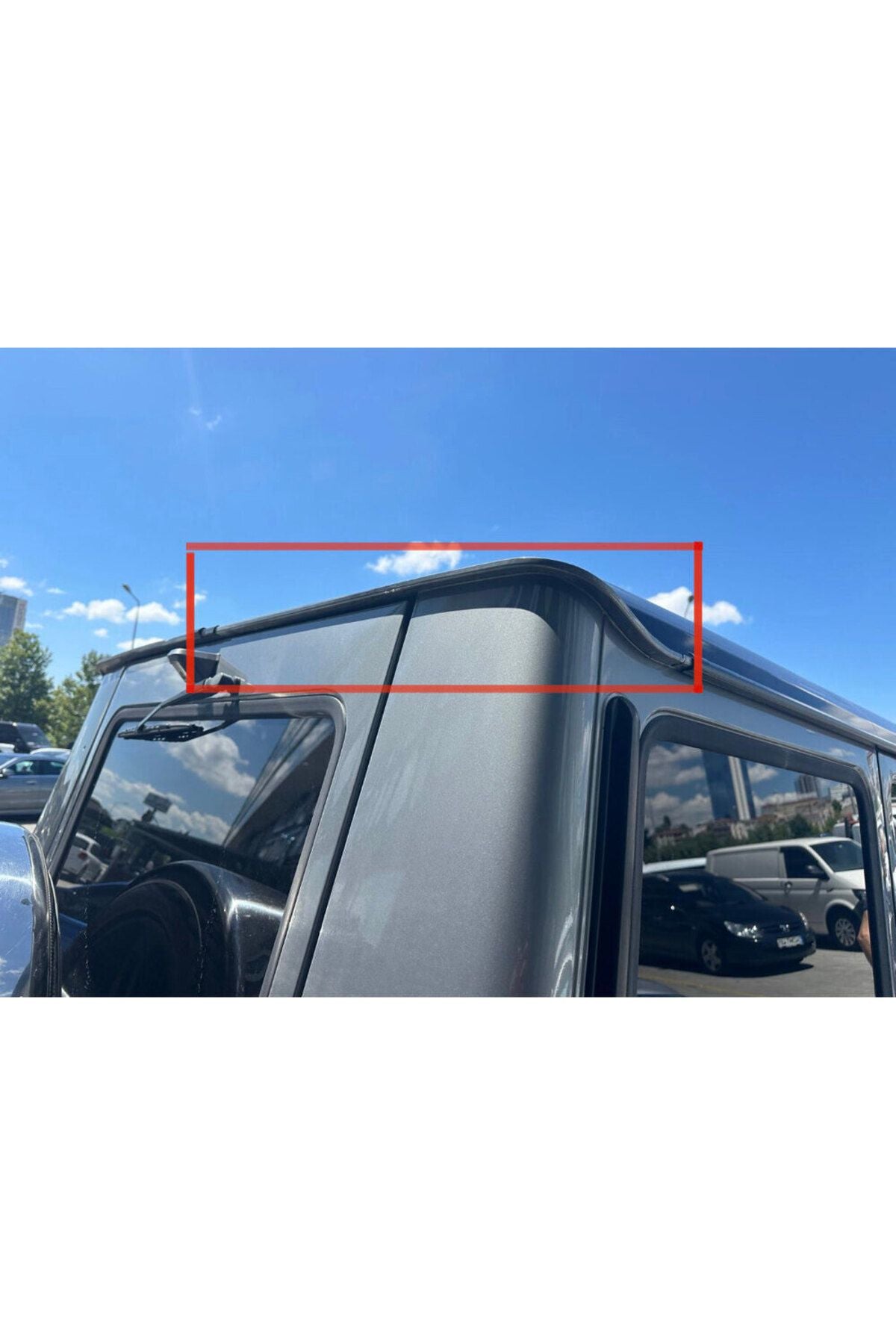 Mercedes G-Klasse, hintere Dachreling