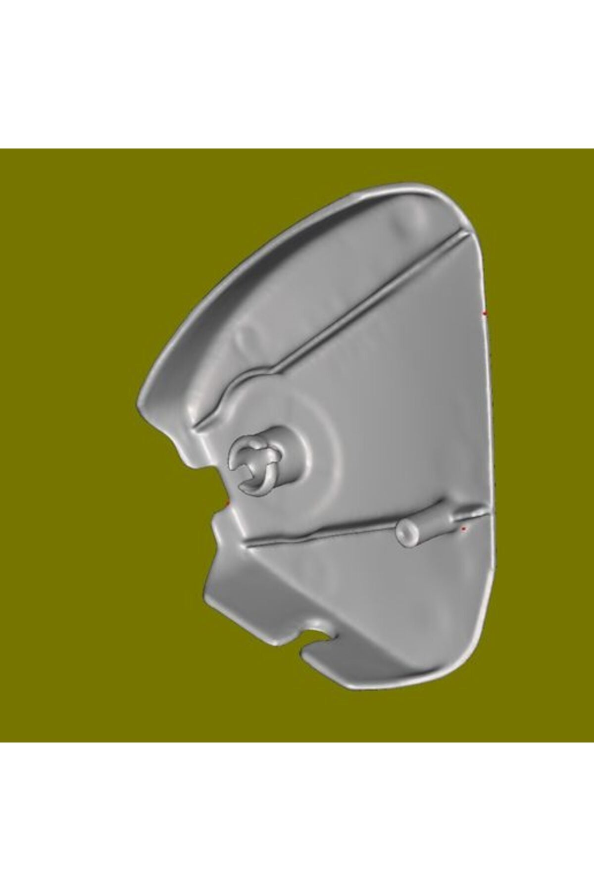 Mercedes W126 500 SEL left front seat cover