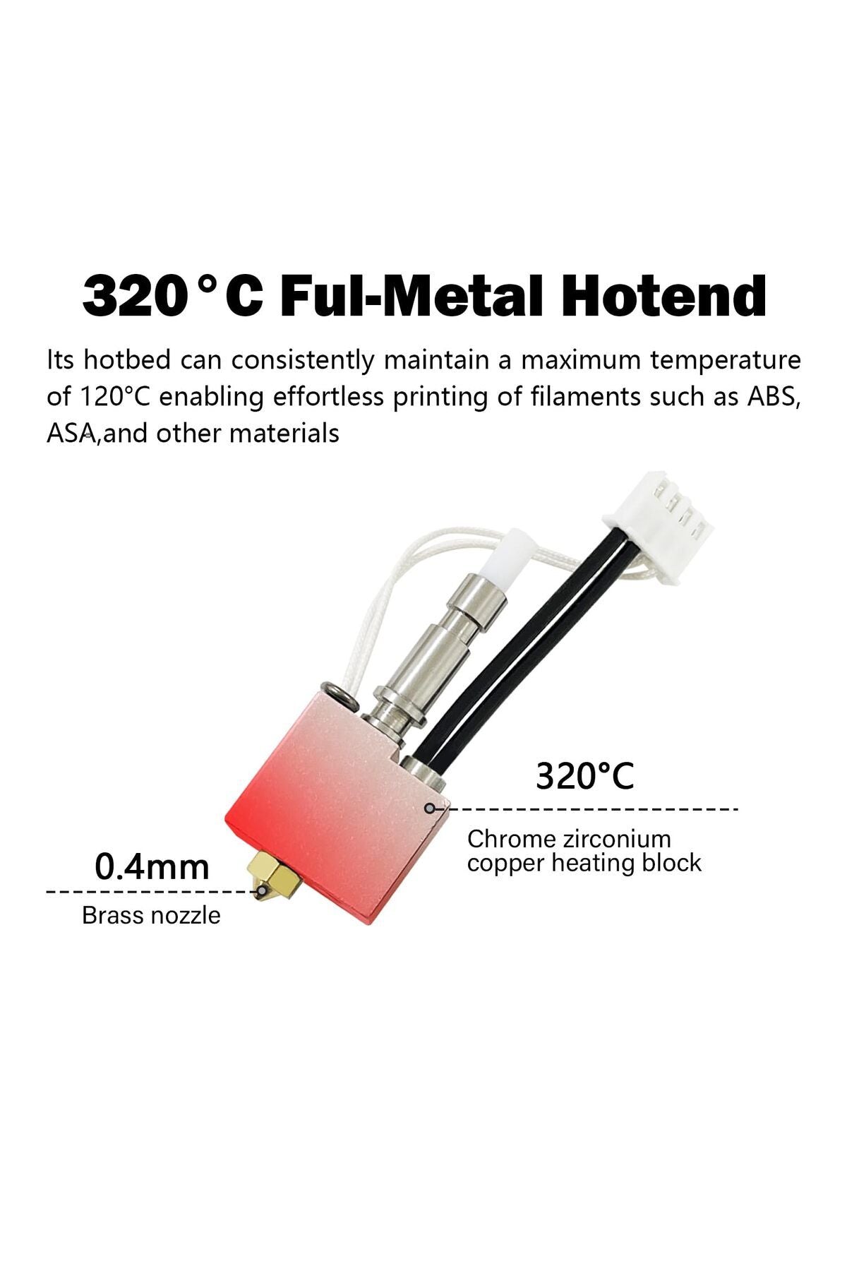 Kobra S1/Kobra S1 Combo Hotend Full Set