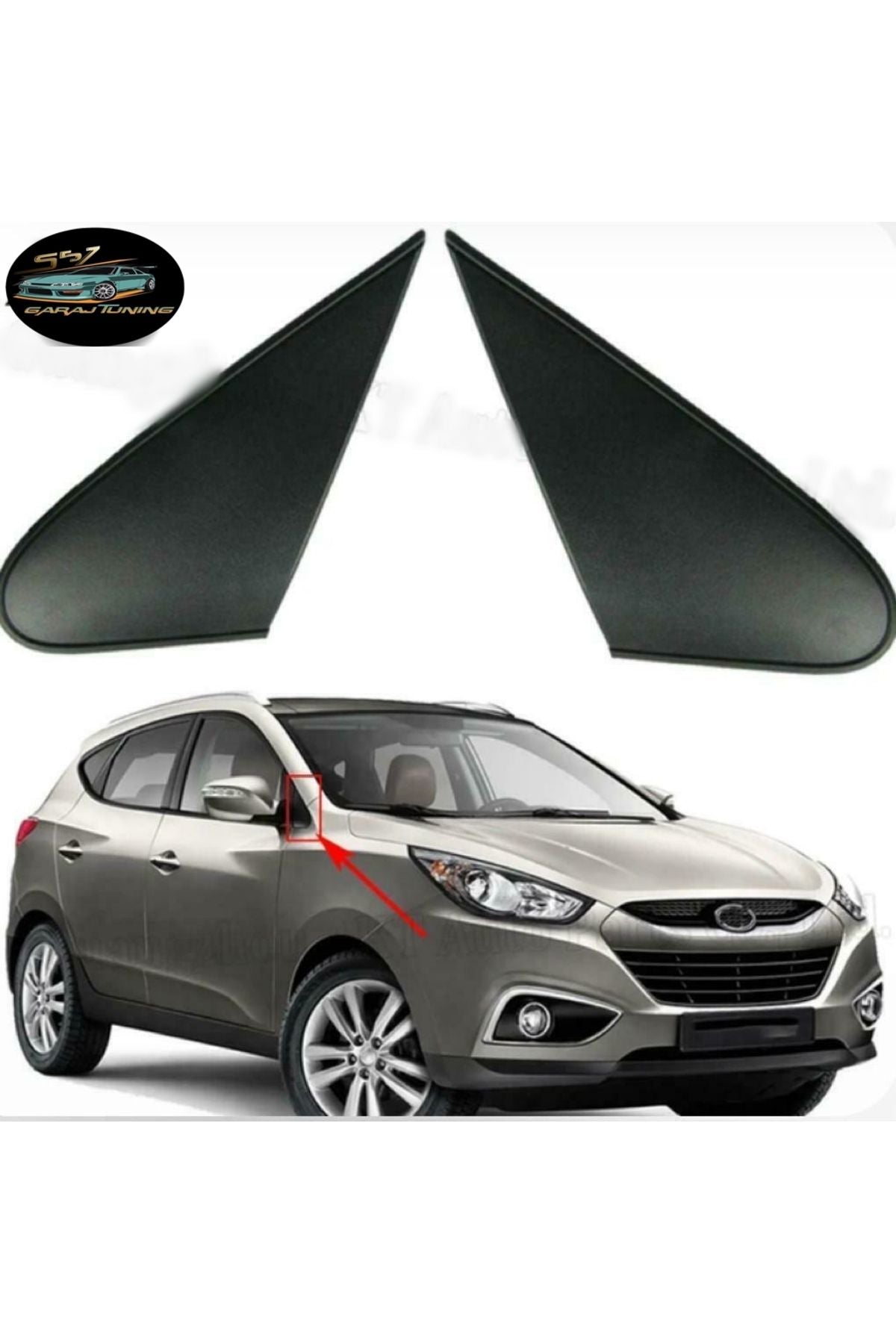 HYUNDAI IX35 SPIEGELDREIECK RECHTS LINKS SET