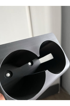BMW E46 compatible rear ashtray cup holder (black)