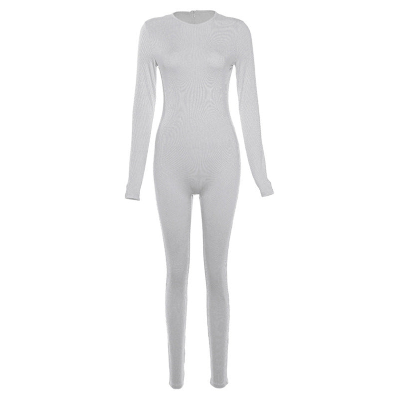 High Waist Tight Sports Fitness Jumpsuit
