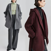 Cozy Oversized Cashmere Bathrobe Coat