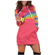 Cozy Printed Hoodie - Casual Autumn Pullover Sweatshirt