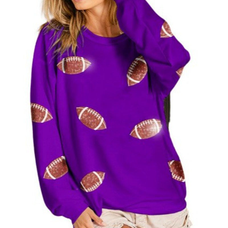 Cozy Women's Casual Rugby Sweater – Stylish Pullover