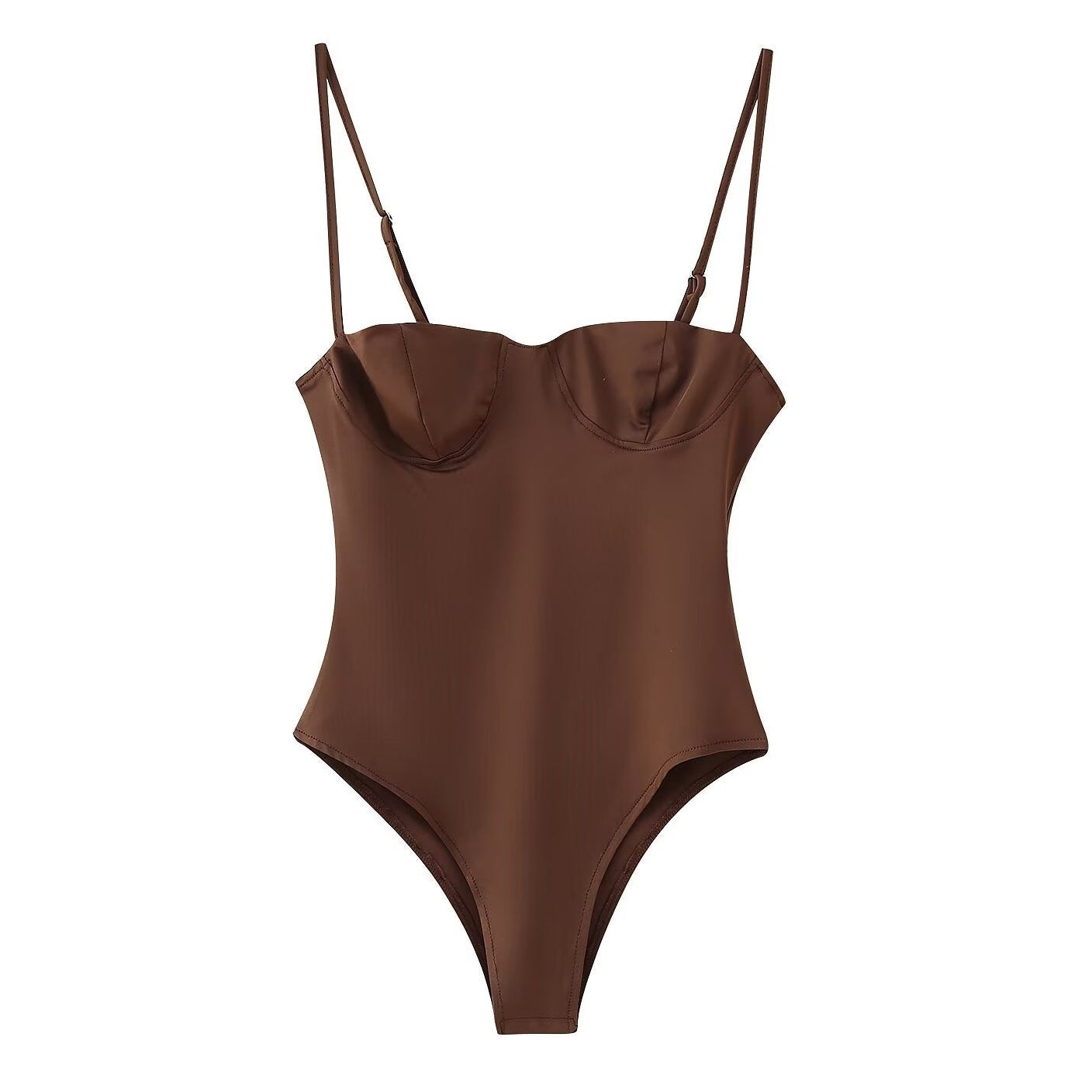 Women's Seamless Fitness Bodysuit Solid Color Jumpsuit