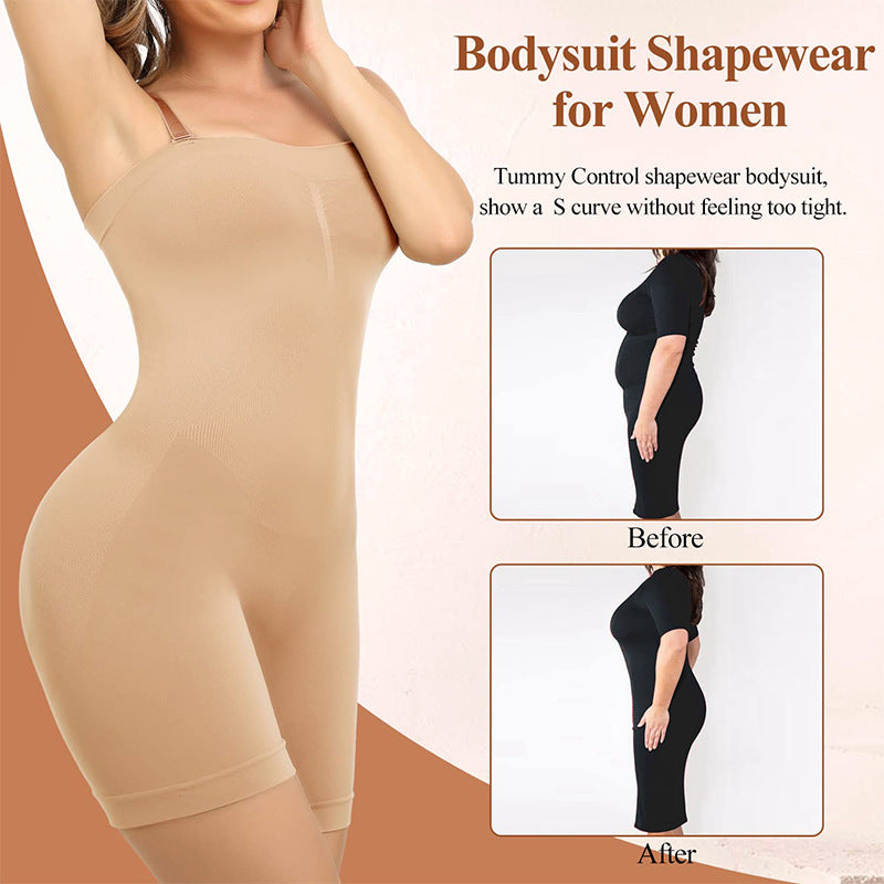 Women's Tube Top Integrated Belly Contracting Corset