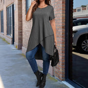 Loose-Fit Short-Sleeve Top – Everyday Comfort & Style