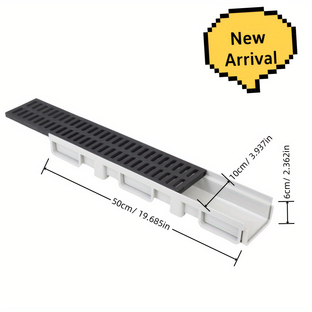 Stainless Steel Drain Cover with Polymer Drain Body