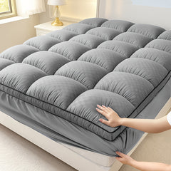 Extra-thick queen mattress topper for enhanced comfort
