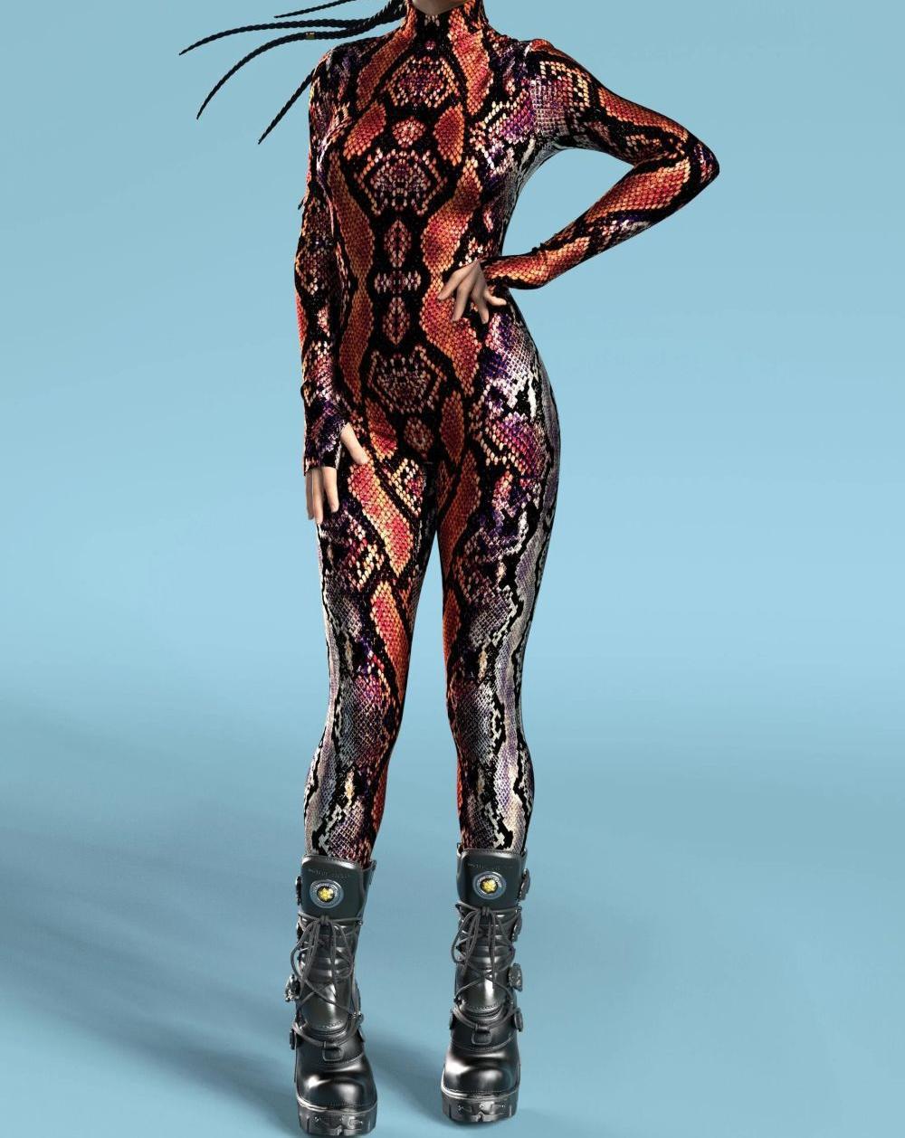 3D Printed Halloween Cosplay Tights & Costumes