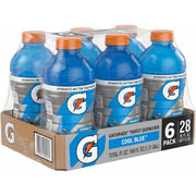 Gatorade Cool Blue Flavor Sports Drink, 28 oz, 6 Pack