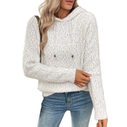 Warm and Soft Knitted Sweater Hoodie