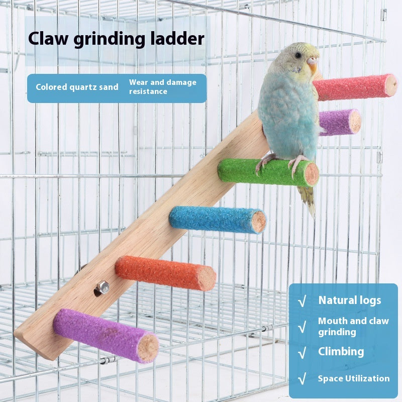 Parrot Grinding Stick Toy for Bird Cage