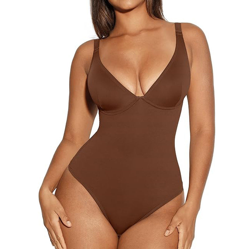 New Women's Plastic Jumpsuit Corset