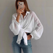 Women's Loose-Fitting Long-Sleeve Sun-Protective Shirt