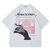 Men's Vintage Washed Loose Casual Short Sleeve Tee