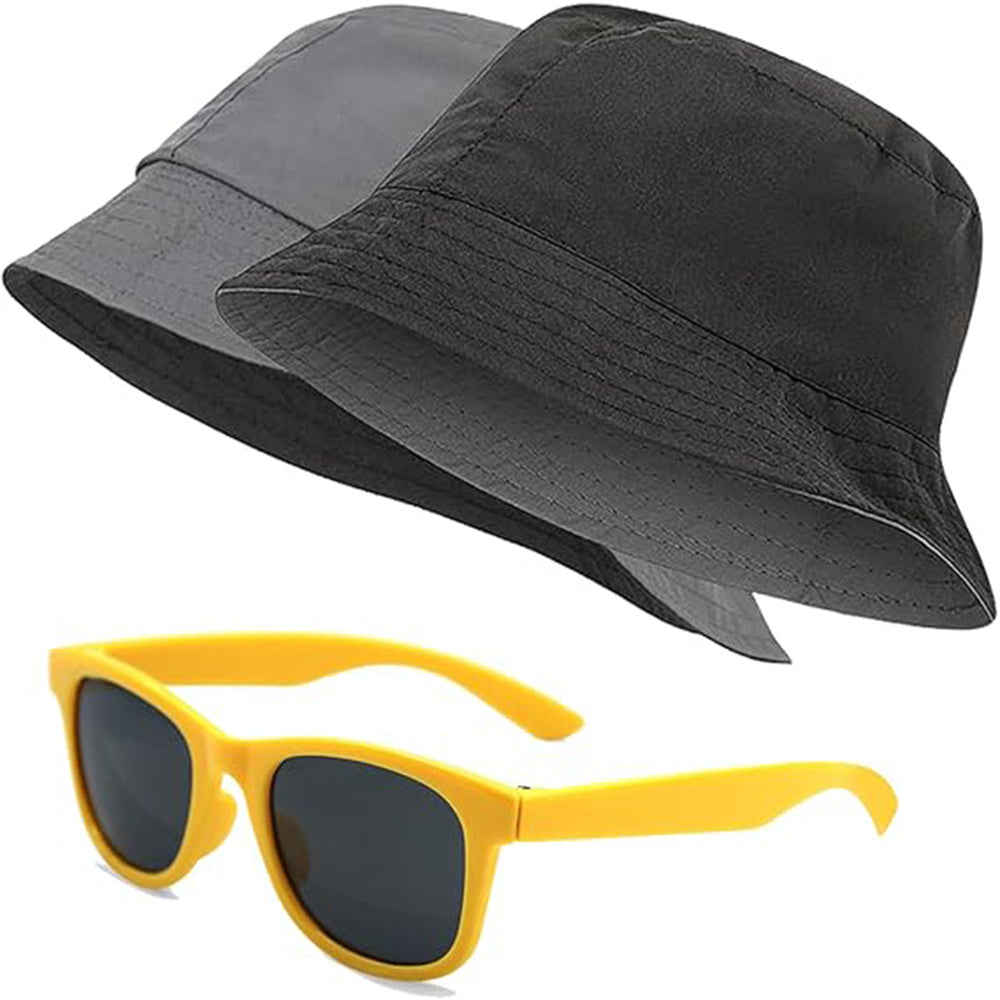 Reversible Bucket Hat for Kids and Teens