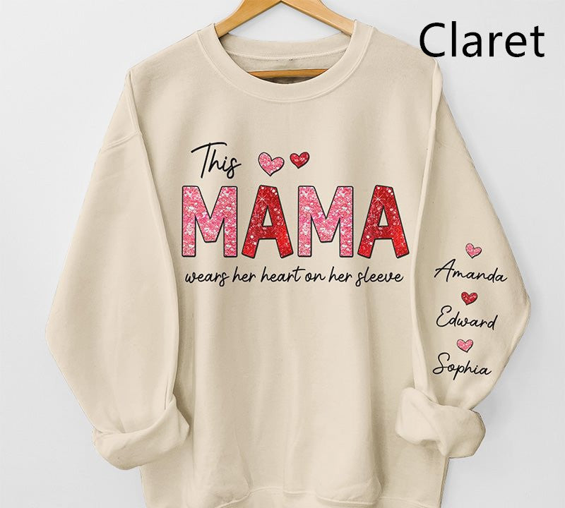 Custom DIY Women's Mother's Day Sweatshirt