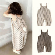 Adorable Baby Bib Romper Jumpsuit Suspender Pants Set