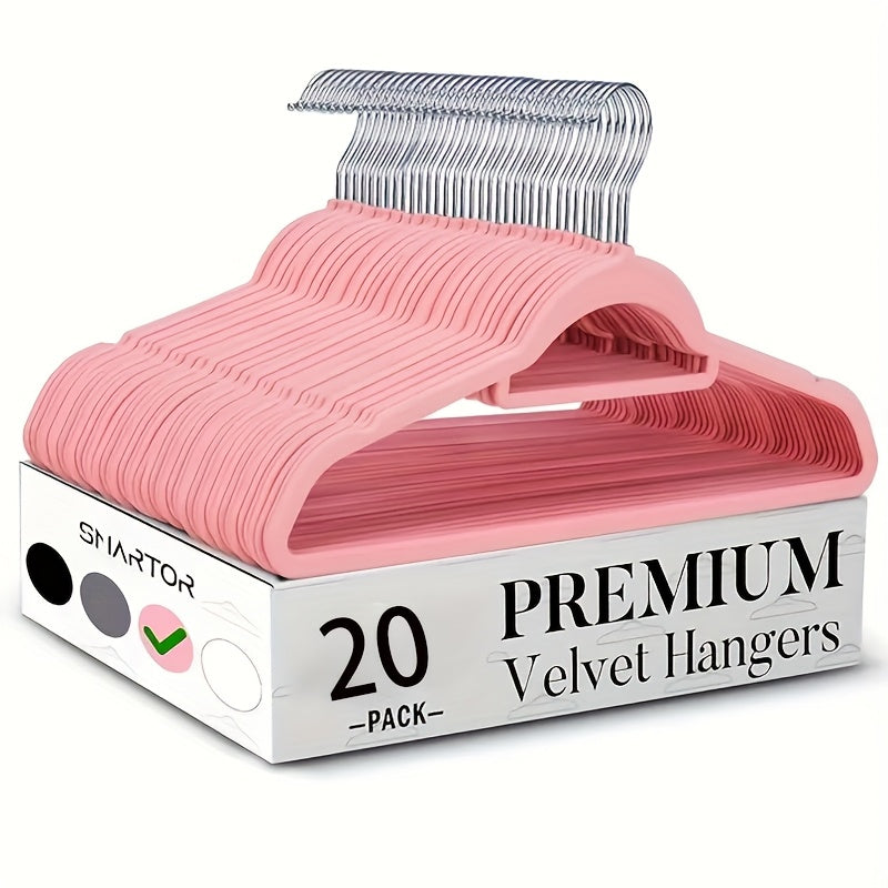 20/50 Count Premium Velvet-Grip Hangers