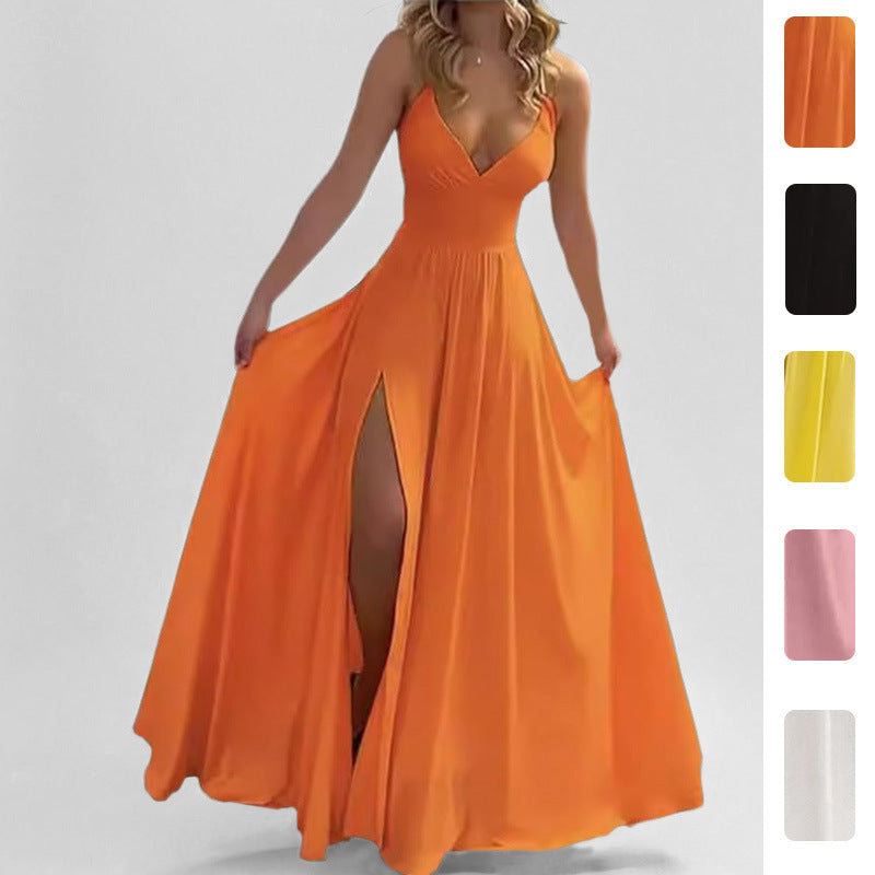 Summer New Women's Fashion European and American Cross-border Spagh…