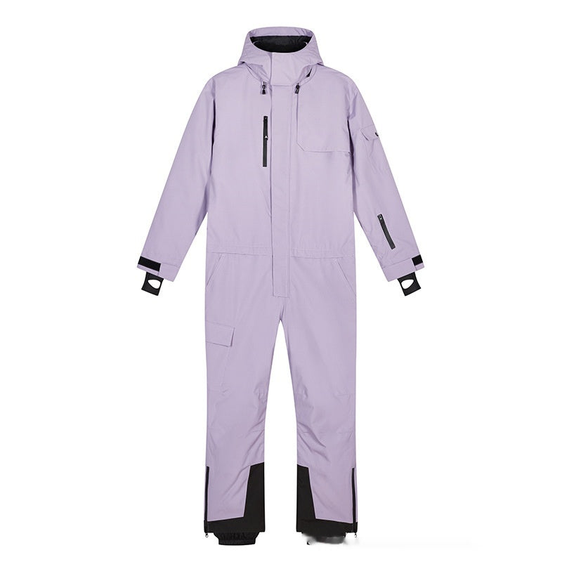 Waterproof Winter Warm One-Piece Ski Suit