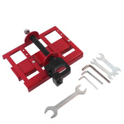 Vertical Chainsaw Milling Attachment with Steel Guide Rail for Precise Timber Cutting
