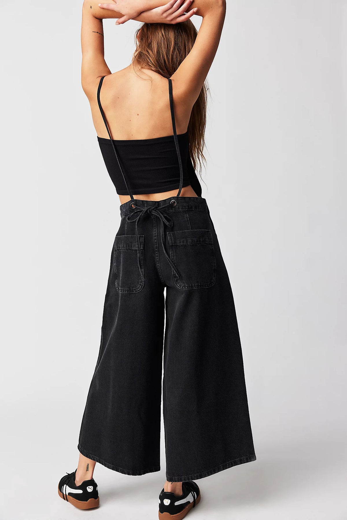Women's Casual Strappy Denim Jumpsuit & Romper